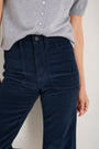 Flossie Carpenter Flare Cord Trouser - Midnight