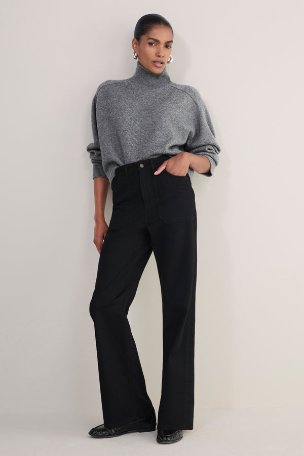 Flossie Flare Jean - Black