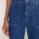 Flossie Flare Jean - Mid Wash