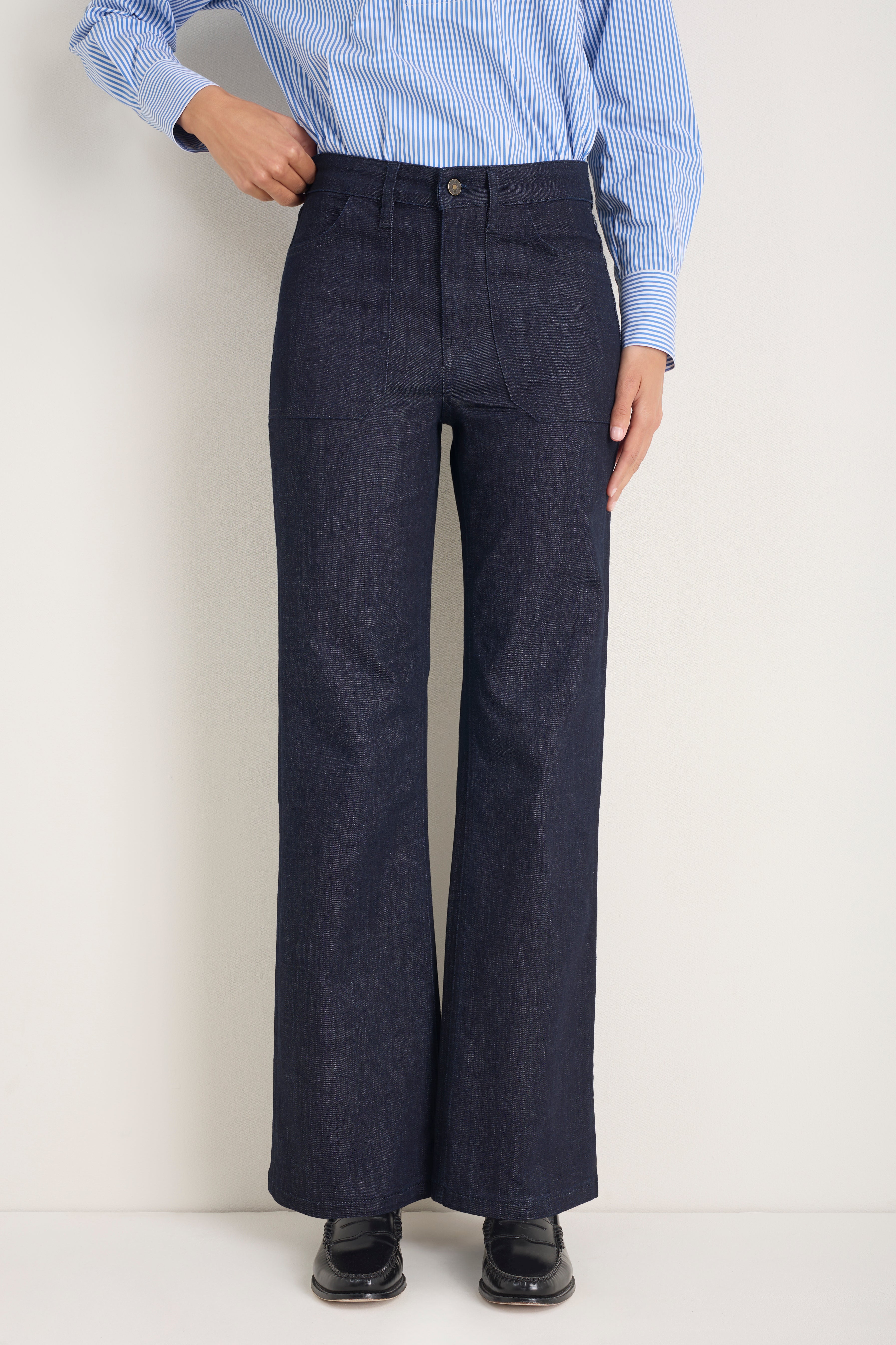 Flossie Flare Jean - Rinse Wash