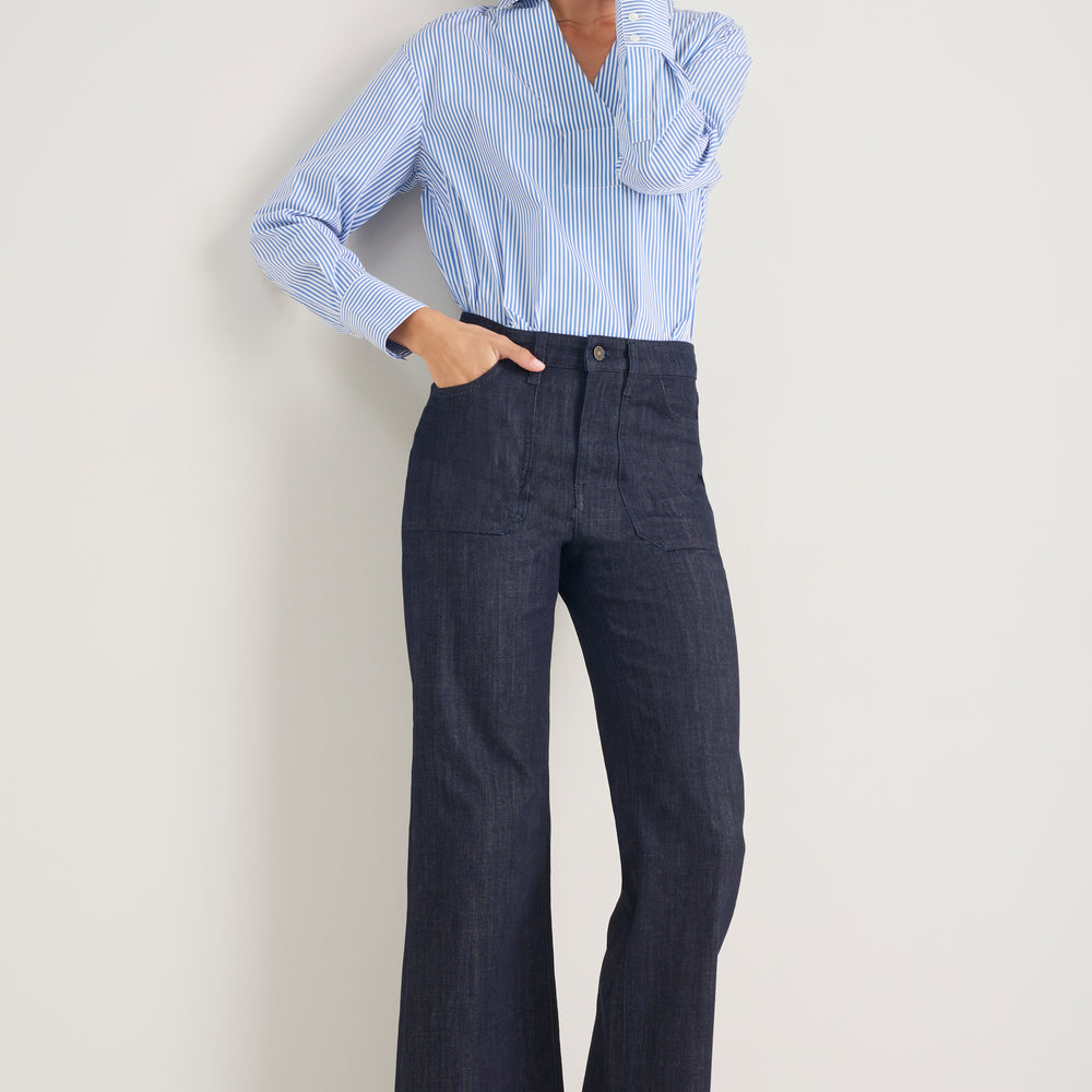 Flossie Flare Jean - Rinse Wash