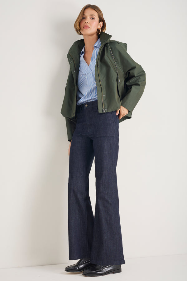 Flossie Flare Jean - Rinse Wash