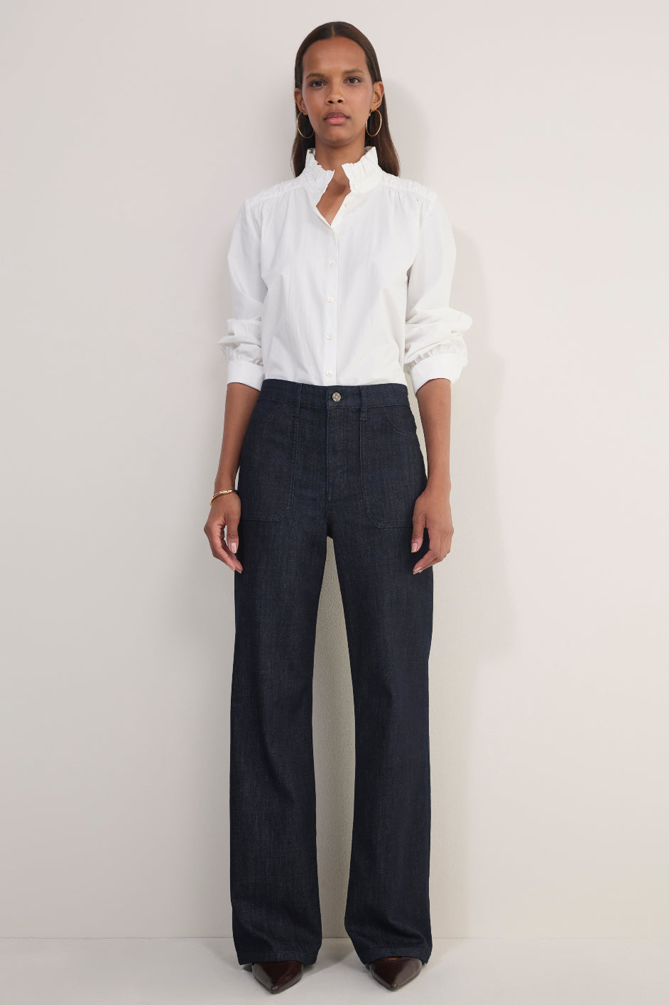 Flossie Flare Jean - Rinse Wash