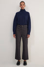 Flossie Kick Flare Jean - Leopard