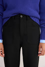 Flossie Wool Blend Trouser - Black