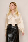 Clea Silk Blouse - Oyster