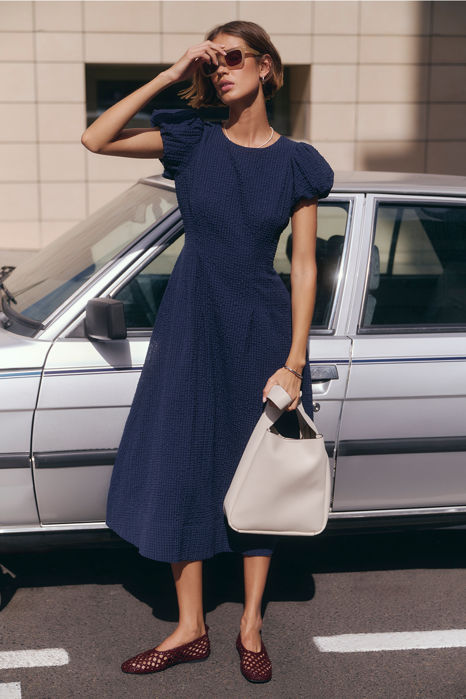 Cath x WYSE Monaco Dress - Midnight