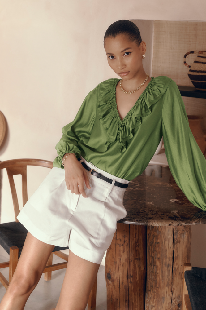 Cath x WYSE Cannes Short - Ivory