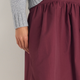 Naomi Seamed Skirt - Plum