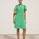 Otti Short Dress - Jade Green
