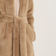 Cameron Long Length Faux Fur Coat - Mink