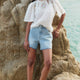 Sylvie Top - Ivory Embroidery