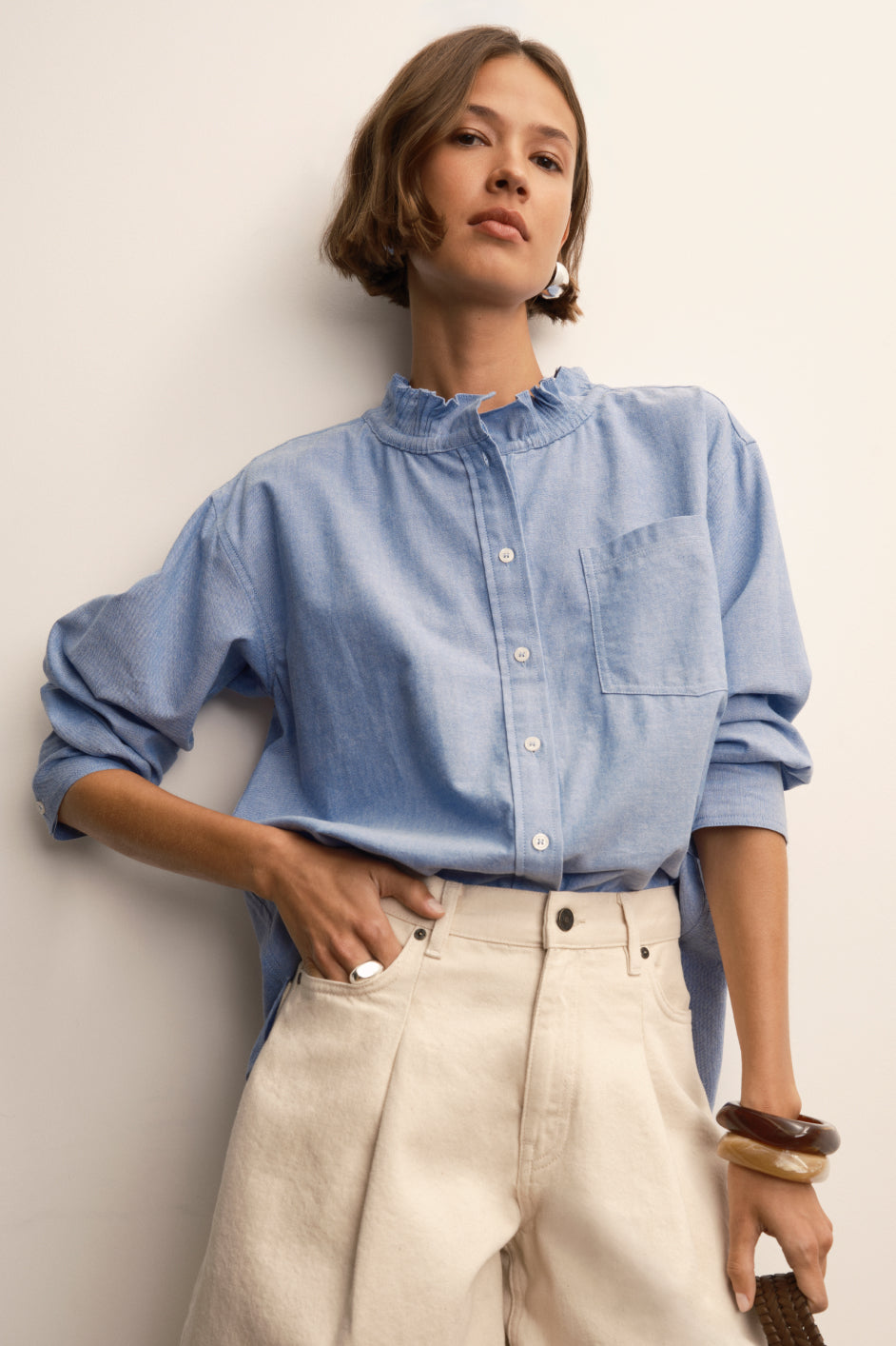 Odette Shirt - Chambray
