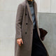 Dorothea Coat - Chocolate Check