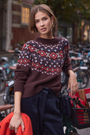 Beau Fairisle Jumper - Cocoa Fairisle
