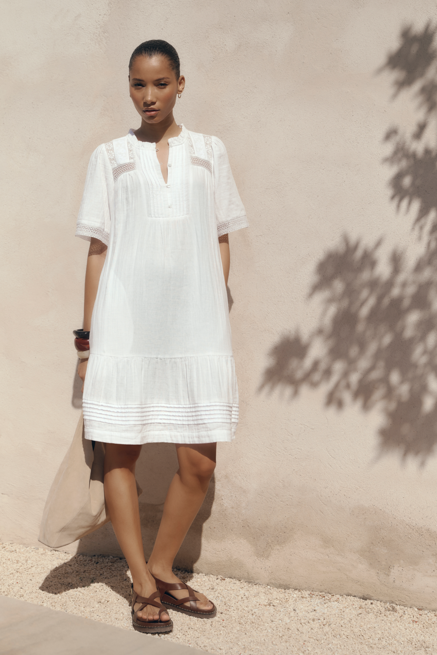 Veda Dress - White