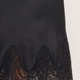 DB x WYSE Silk Lace Skirt - Black