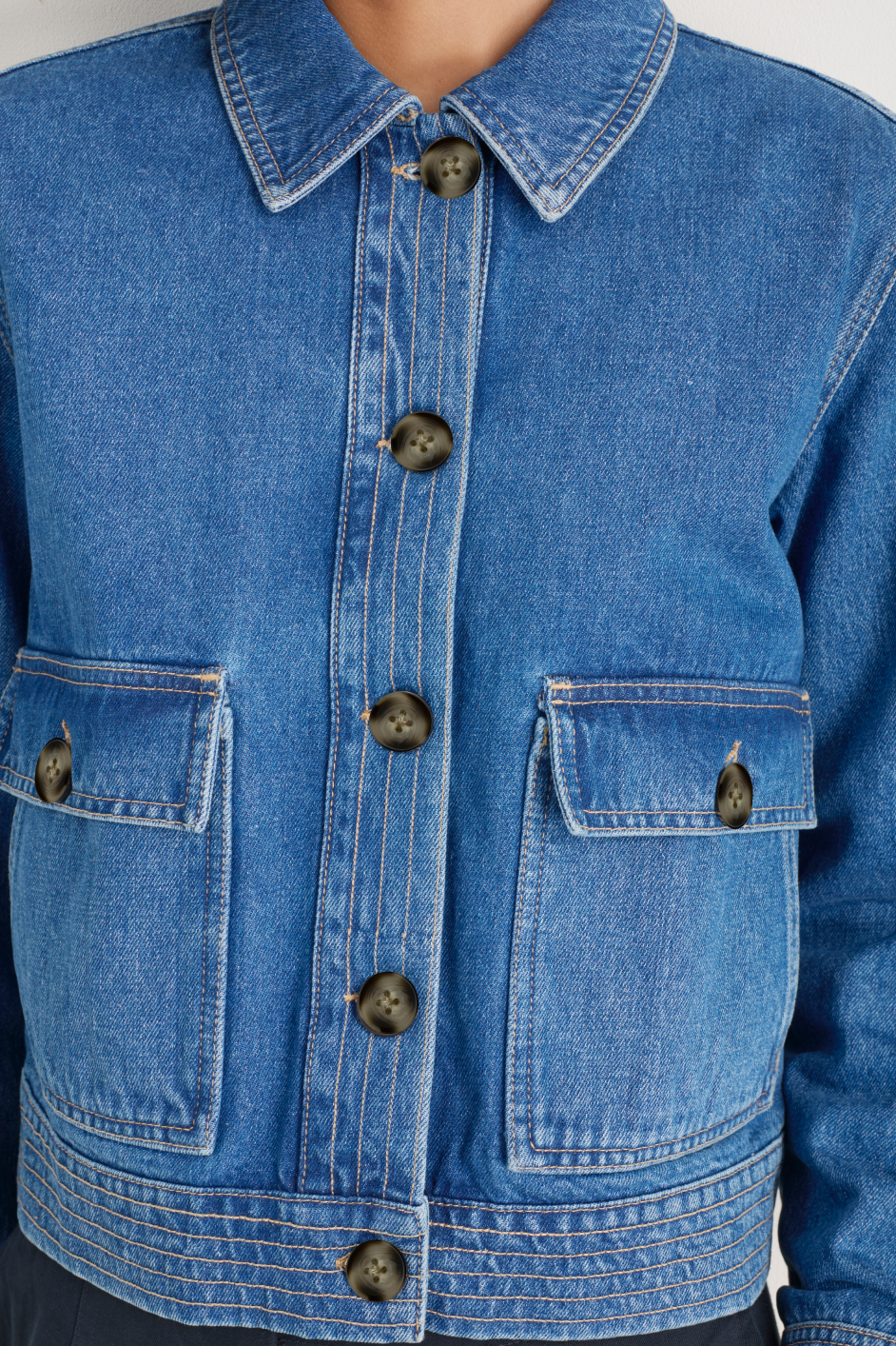 Catrin Jacket - Mid Wash