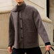 Evie Reversible Scarf Coat - Chocolate Check