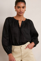 Monica Linen Shirt - Black
