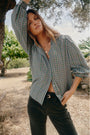 Agne Shirt - Green Check