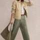 Lilian Patch Pocket Chino - Soft Khaki