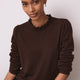 Lucia Merino Jumper - Chocolate