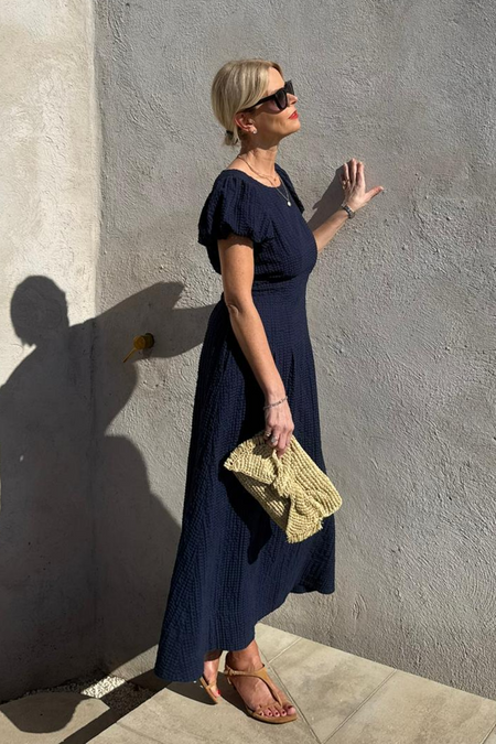 Cath x WYSE Monaco Dress - Midnight