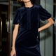 Cath x WYSE Diana Velvet Dress - Midnight