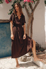 Eliana Dress - Cocoa