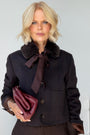 Cath x WYSE Shearling Collar - Chocolate