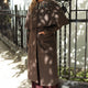 Erica Davies x WYSE Embroidered Coat - Brown Check