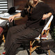 Erica Davies x WYSE Wool Trouser - Brown Check Side Stripe
