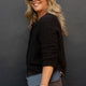 Erica Davies x WYSE Cable Cardigan - Chocolate