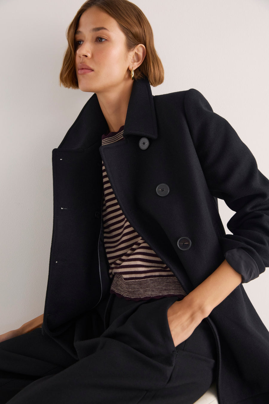 Philippa Peacoat - Black