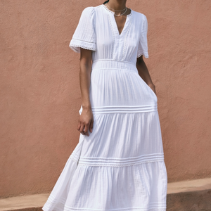 Jocelyn Dress - White