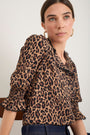 Frankie Blouse - Leopard