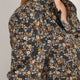 Frankie Silk Blouse - Retro Floral Scarf