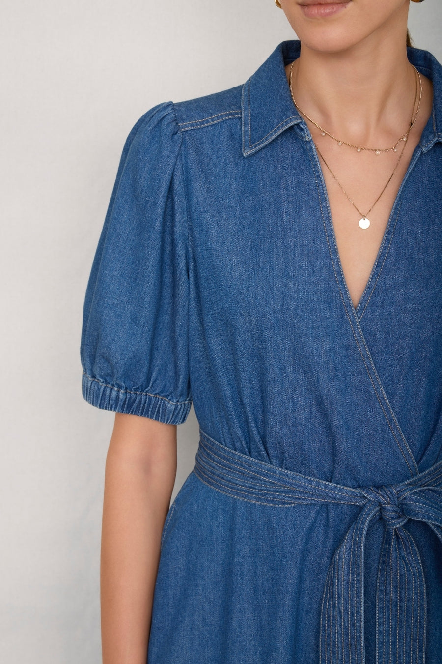 Freja Dress - Denim