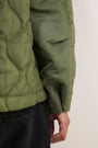 Gaia Quilted Coat - Khaki