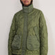Gaia Quilted Coat - Khaki
