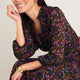 Georgina Dress - Autumn Garden Ditsy Metallic
