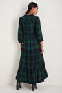Georgina Dress - Green Check