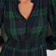 Georgina Dress - Green Check