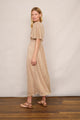 Iona Shimmer Dress - Gold