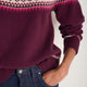 Iris Fairisle Jumper - Deep Fig