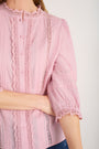 Isla Blouse - Blush Pink