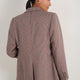 Ingrid Blazer - Tan/Red Check