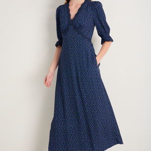 Jamie Dress - Midnight Seed Print