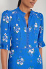 Jodi Dress - Cobalt Blue Spaced Floral